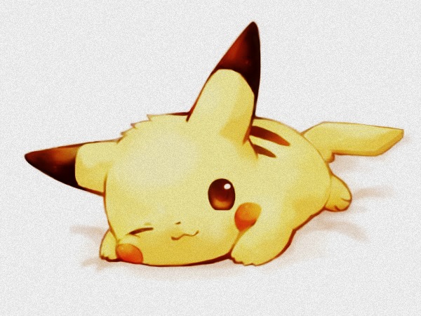 Pikachu Sitting Down