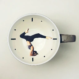 freetoedit clock time yoga cup wapeditingalittleworld